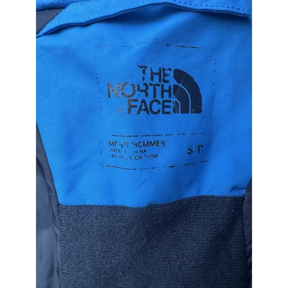 North Face Men's Small Ski Snowboarding Jacket with Removable Hood Blue